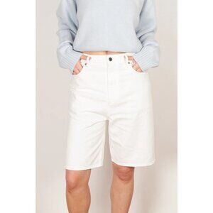 Loulou Studio Isu Shorts in Ivory 25 New Womens Bermuda Long Knee